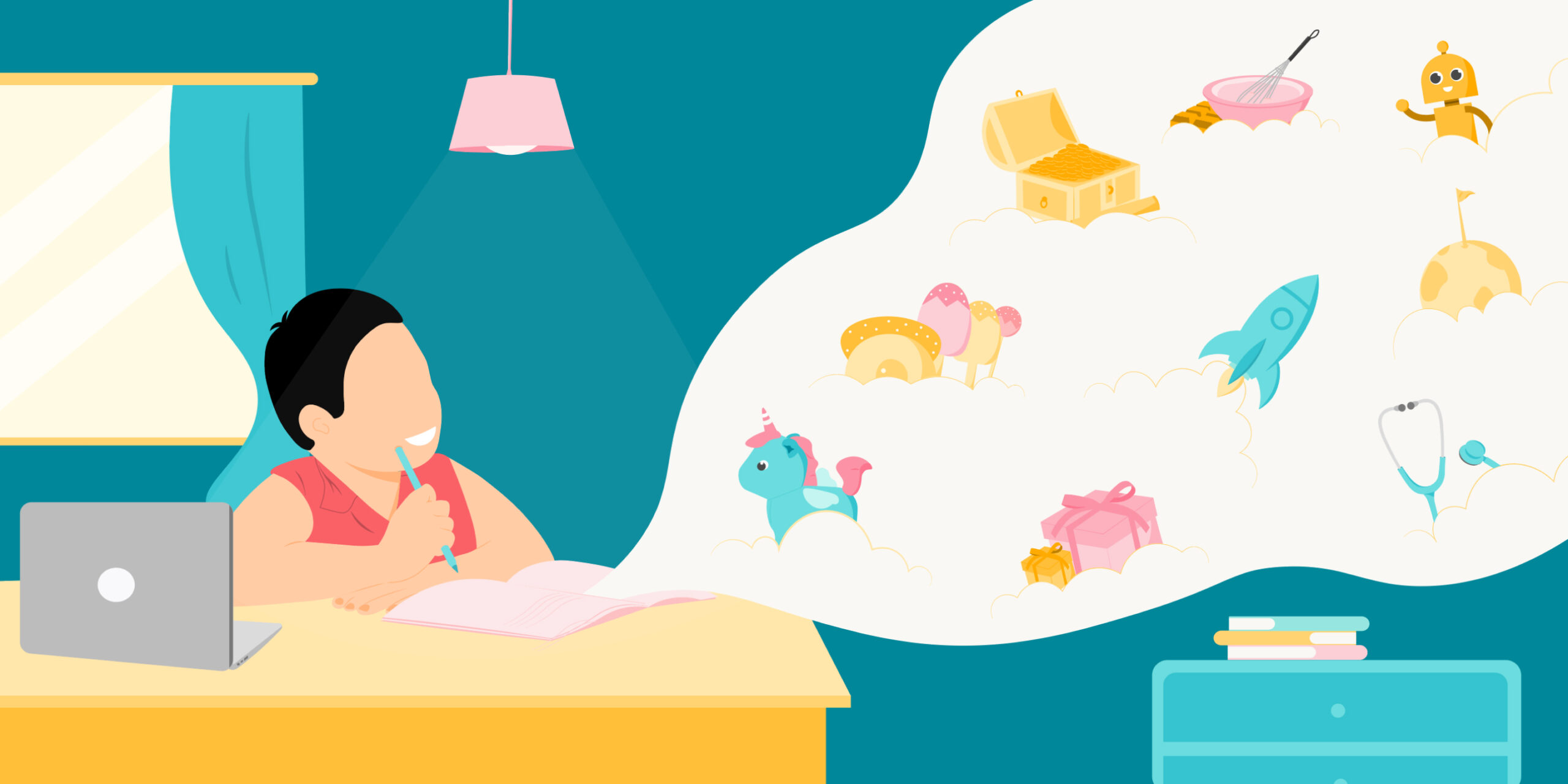 Featured cover image for the resource on Social and Emotional Learning:50 Creative Writing Prompts