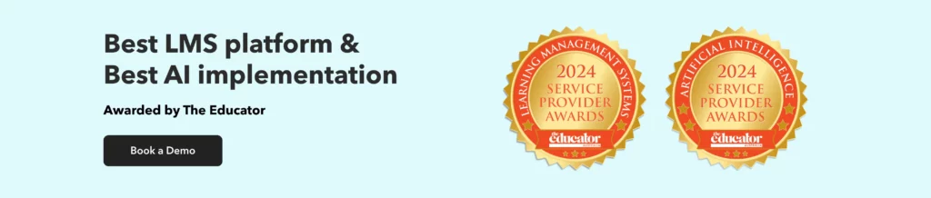 Best LMS & Best AI implementation